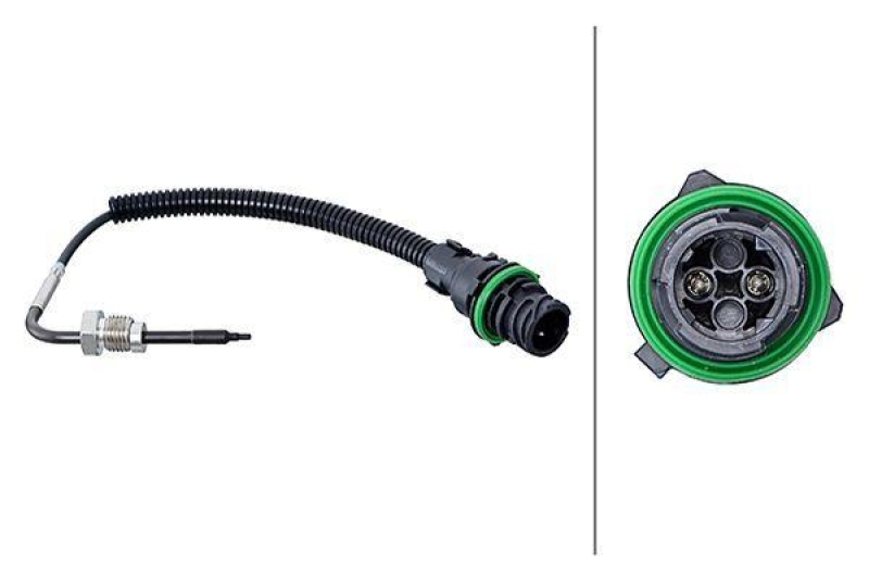 HELLA 6PT 358 181-841 Sensor, Abgastemperatur