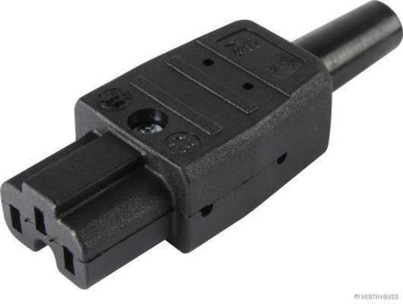 HERTH+BUSS 51307211 Steckdose 3-polig, 10 A, 250 V, C15A