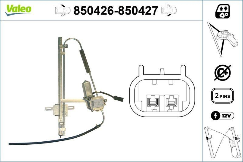 VALEO 850426 Fensterheber vorne links TOYOTA RAV4