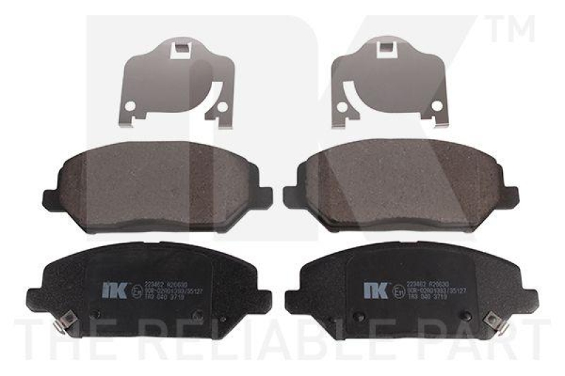NK 223462 Bremsbelagsatz, Scheibenbremse f&uuml;r HYUNDAI, KIA