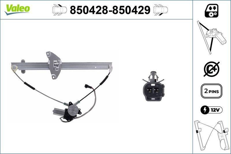 VALEO 850428 Fensterheber vorne links TOYOTA RAV4