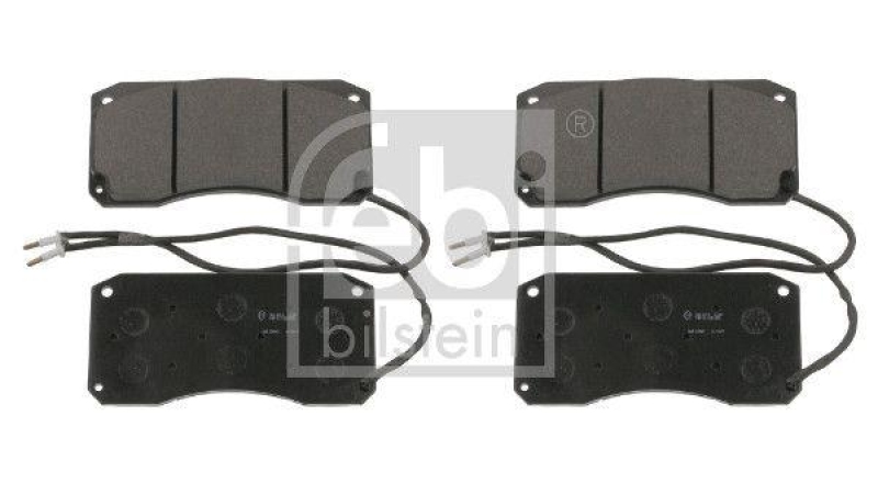 FEBI BILSTEIN 16611 Bremsbelagsatz f&uuml;r RENAULT (RVI)