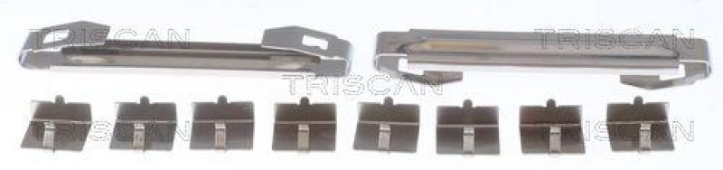 TRISCAN 8105 111632 Montagesatz, Scheibenbremsbelag f&uuml;r Bmw