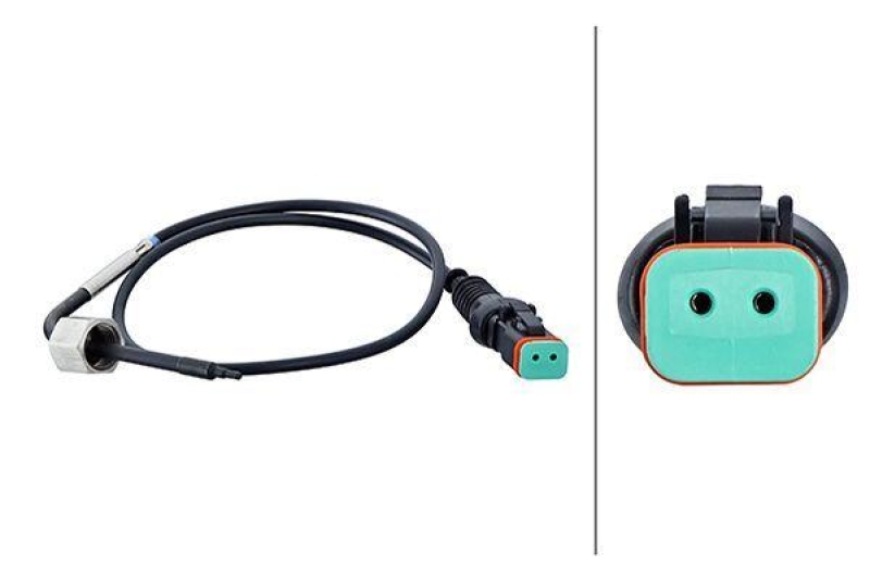 HELLA 6PT 358 181-931 Sensor, Abgastemperatur