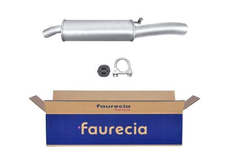 HELLA 8LD 366 030-771 Endschalldämpfer OPEL