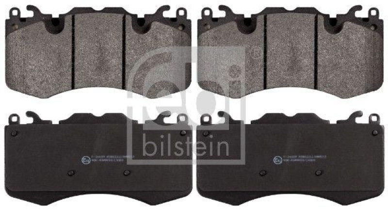 FEBI BILSTEIN 116126 Bremsbelagsatz f&uuml;r Land Rover