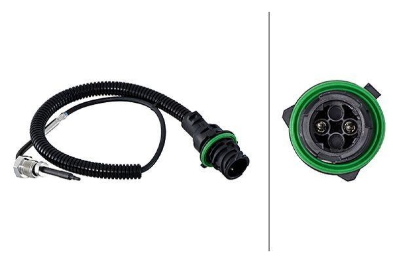 HELLA 6PT 358 181-971 Sensor, Abgastemperatur