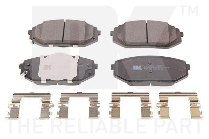 NK 223474 Bremsbelagsatz, Scheibenbremse f&uuml;r HYUNDAI