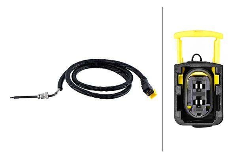 HELLA 6PT 358 181-991 Sensor, Abgastemperatur