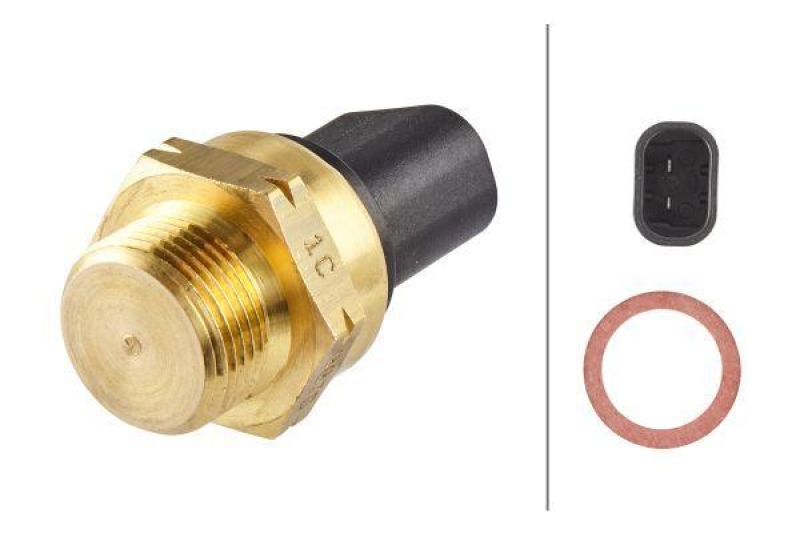 HELLA 6ZT 007 807-001 Temperaturschalter, eckig f&uuml;r OPEL