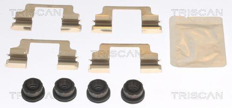 TRISCAN 8105 111641 Montagesatz, Scheibenbremsbelag für Bmw