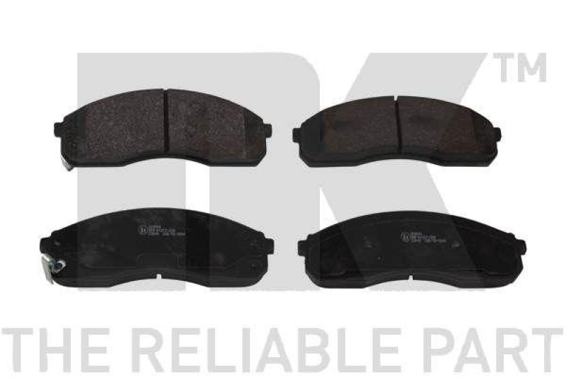 NK 223504 Bremsbelagsatz, Scheibenbremse f&uuml;r KIA