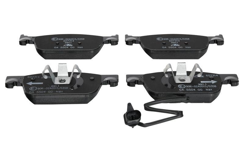 ATE 13.0460-7314.2 Belagsatz vorne f&uuml;r AUDI A4 (8W2, 8WC, B9) (2015-) AUDI A5 (F53, F5P) (2016-)