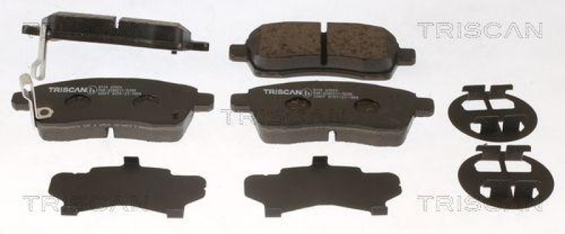 TRISCAN 8110 69024 Bremsbelag Vorne f&uuml;r Suzuki