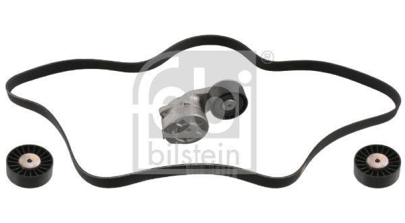 FEBI BILSTEIN 32402 Keilrippenriemensatz mit Riemenspanner und Spannrolle f&uuml;r Gebrauchsnr. f&uuml;r Keilrippenriemen