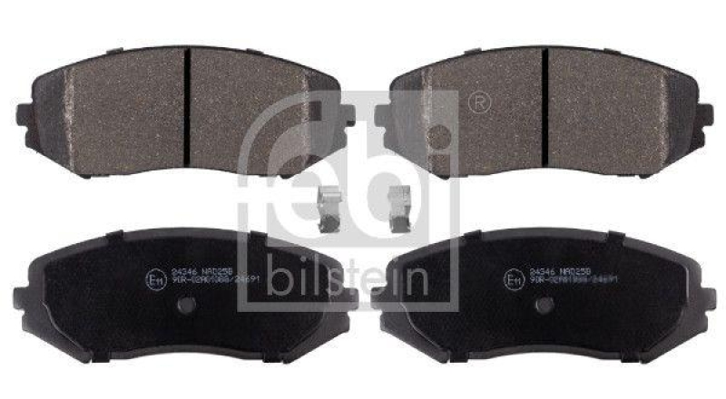 FEBI BILSTEIN 16648 Bremsbelagsatz für SUZUKI