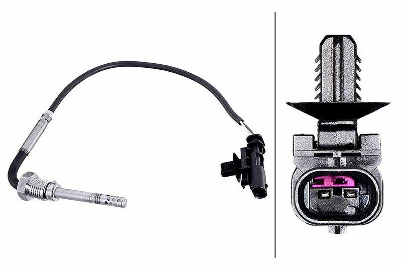 HELLA 6PT 358 226-141 Sensor, Abgastemperatur