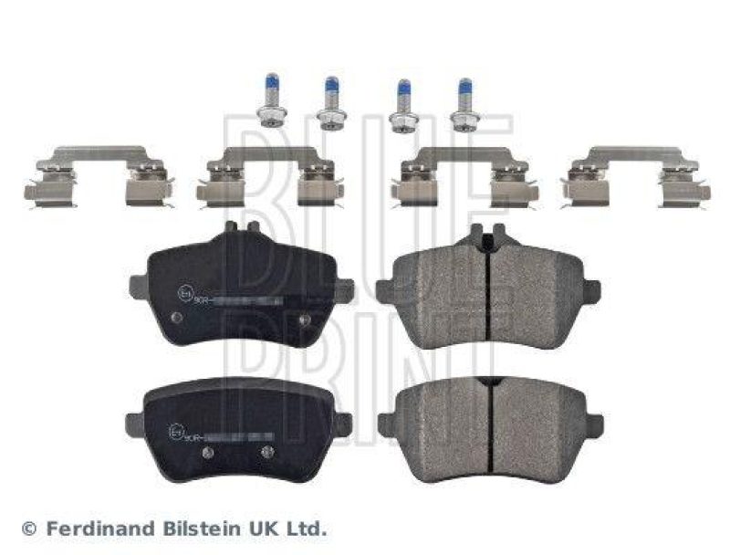 BLUE PRINT ADU174270 Bremsbelagsatz mit Befestigungsmaterial f&uuml;r Mercedes-Benz PKW