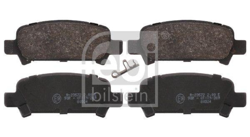 FEBI BILSTEIN 16659 Bremsbelagsatz f&uuml;r SUBARU