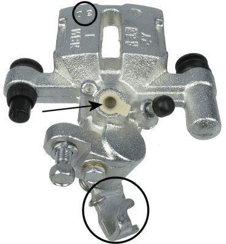 HELLA 8AC 355 380-321 Bremssattel f&uuml;r MAZDA