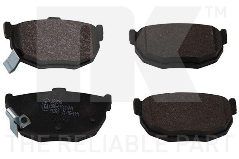 NK 223518 Bremsbelagsatz, Scheibenbremse f&uuml;r KIA