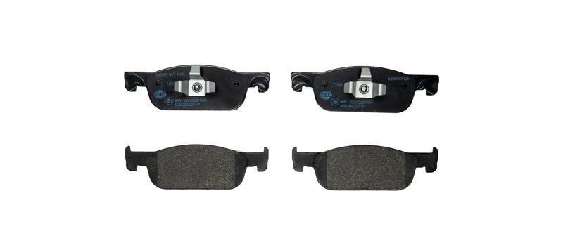 HELLA 8DB 355 025-471 Bremsbelagsatz, Scheibenbremsbelag f&uuml;r DACIA/RENAULT