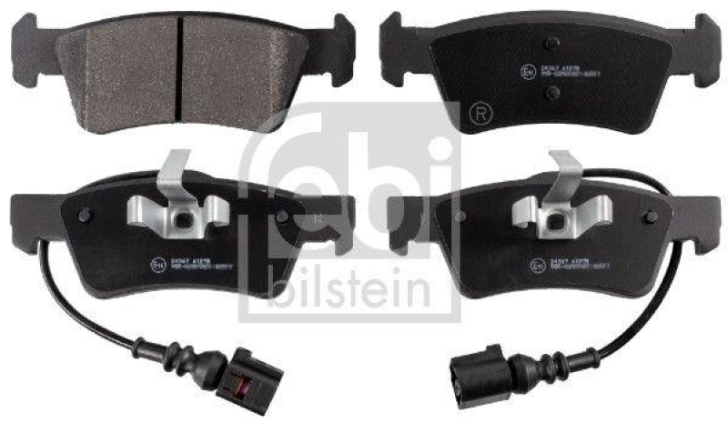 FEBI BILSTEIN 16669 Bremsbelagsatz f&uuml;r VW-Audi