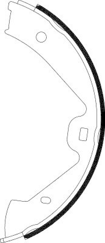 HELLA 8DA 355 050-221 Bremsbackensatz f&uuml;r VW/PORSCHE