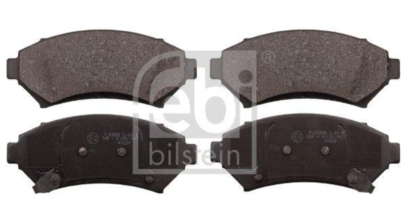 FEBI BILSTEIN 116156 Bremsbelagsatz f&uuml;r Opel
