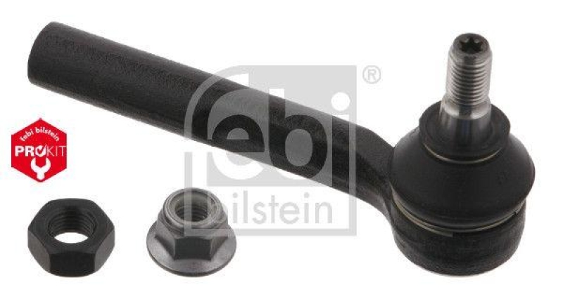 FEBI BILSTEIN 34320 Spurstangenendst&uuml;ck mit Sicherungsmutter und Kontermutter f&uuml;r Opel