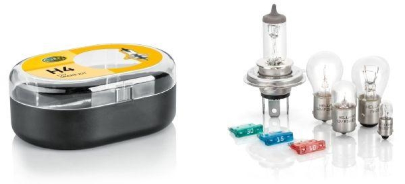 HELLA 8GJ 002 525-913 Glühleuchte 12V H4 Box