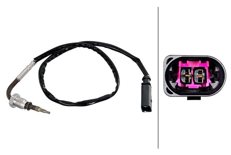 HELLA 6PT 358 226-281 Sensor, Abgastemperatur