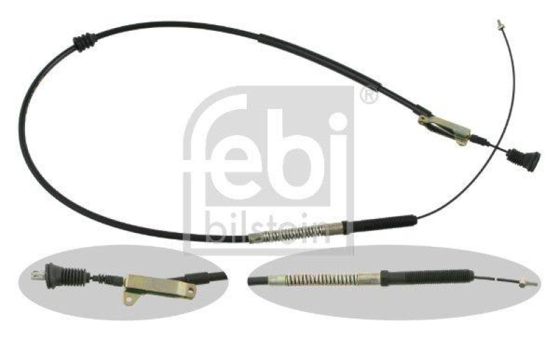 FEBI BILSTEIN 15751 Handbremsseil längs für VOLVO