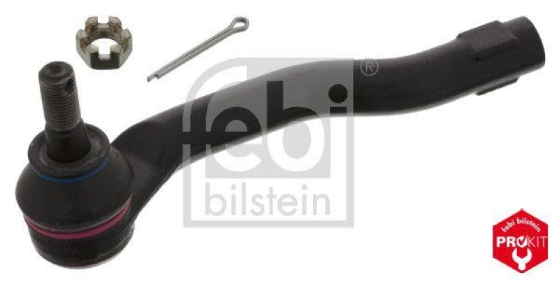 FEBI BILSTEIN 42476 Spurstangenendst&uuml;ck mit Kronenmutter und Splint f&uuml;r MAZDA