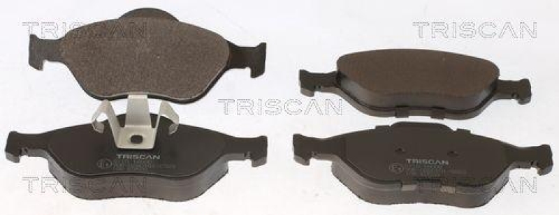TRISCAN 8110 16008 Bremsbelag Vorne f&uuml;r Ford Fiesta