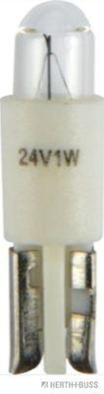 HERTH+BUSS 89901231 Gl&uuml;hlampe, Instrumentenbeleuchtung 24 V, 1 W, KW2x4,6d