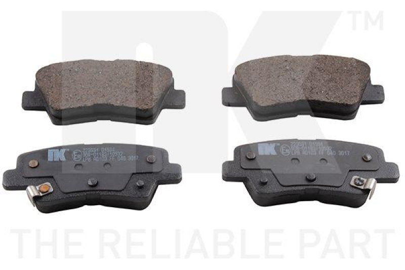 NK 223531 Bremsbelagsatz, Scheibenbremse f&uuml;r HYUNDAI, KIA, SSANGYONG