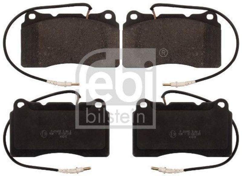 FEBI BILSTEIN 116167 Bremsbelagsatz f&uuml;r Peugeot