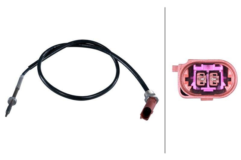 HELLA 6PT 358 226-321 Sensor, Abgastemperatur