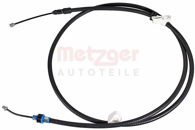 METZGER 11.5497 Seilzug, Feststellbremse f&uuml;r FORD hinten rechts