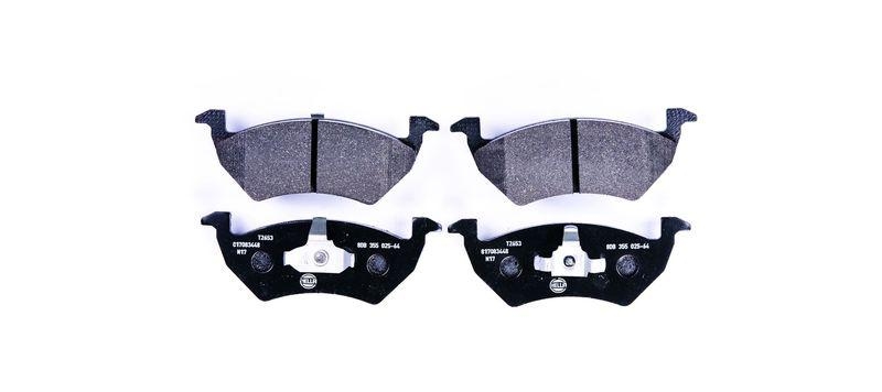 HELLA 8DB 355 025-641 Bremsbelagsatz, Scheibenbremsbelag f&uuml;r VW SAVEIRO V