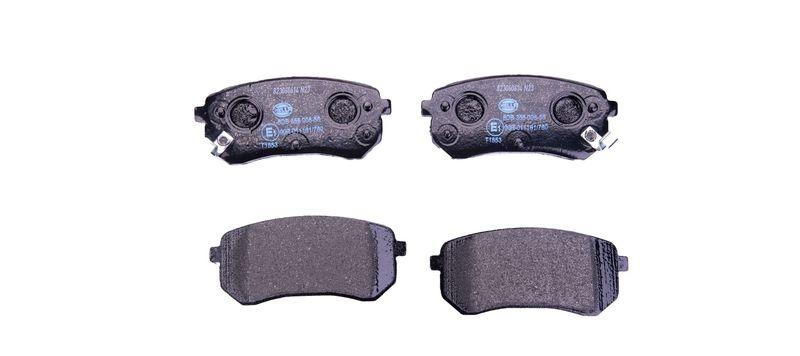 HELLA 8DB 355 006-581 Bremsbelagsatz, Scheibenbremsbelag f&uuml;r KIA/HYUNDAI