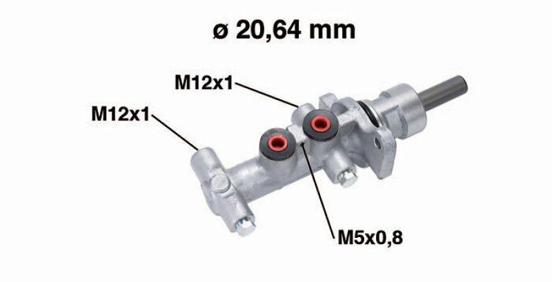 VALEO 400833 Hauptbremszylinder