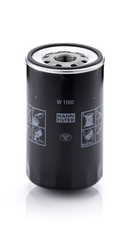 MANN-FILTER W1160 Ölfilter