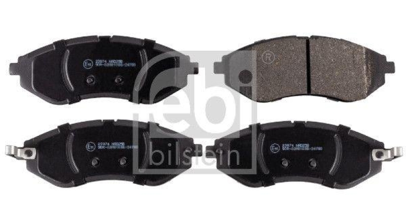 FEBI BILSTEIN 16721 Bremsbelagsatz f&uuml;r CHEVROLET/DAEWOO