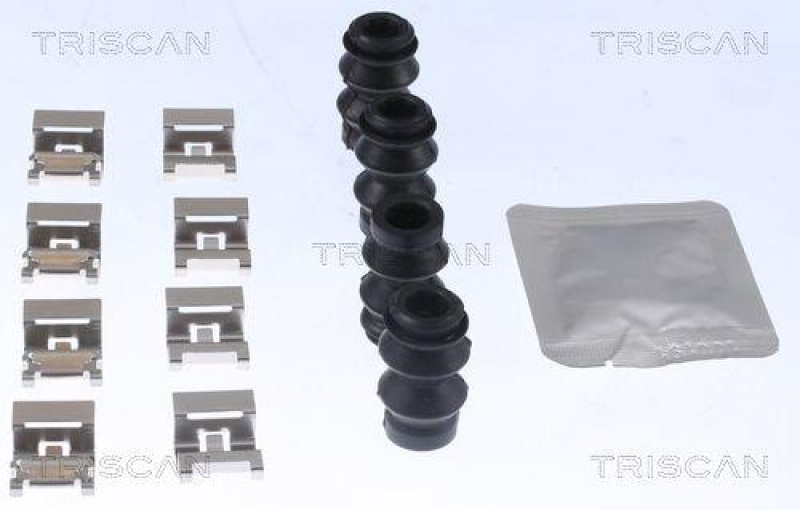 TRISCAN 8105 131650 Montagesatz, Scheibenbremsbelag f&uuml;r Toyota
