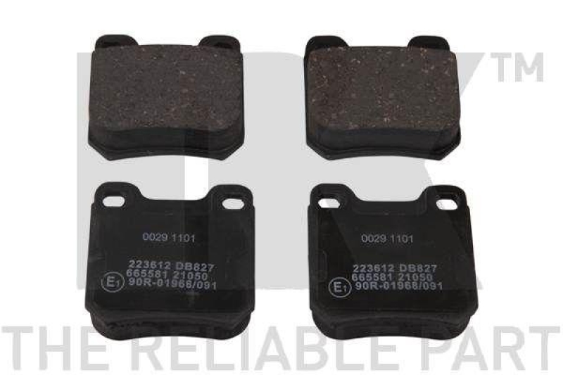 NK 223612 Bremsbelagsatz, Scheibenbremse f&uuml;r OPEL, VAUX
