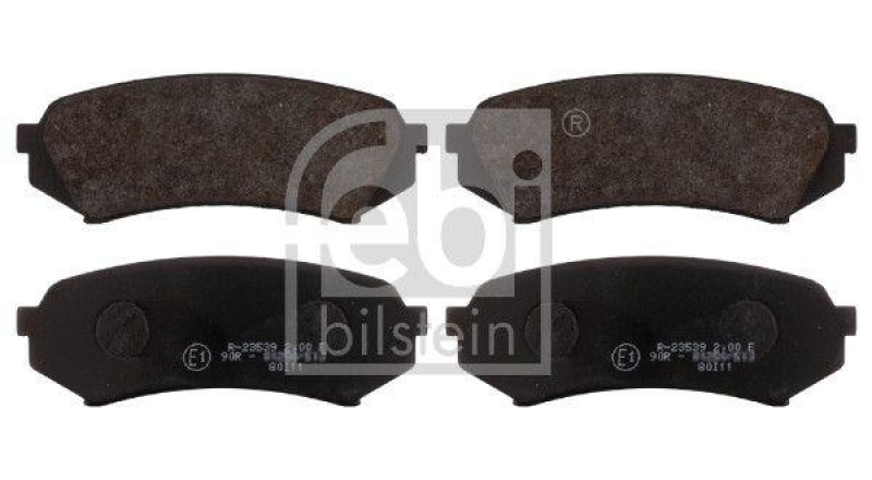FEBI BILSTEIN 16731 Bremsbelagsatz f&uuml;r TOYOTA