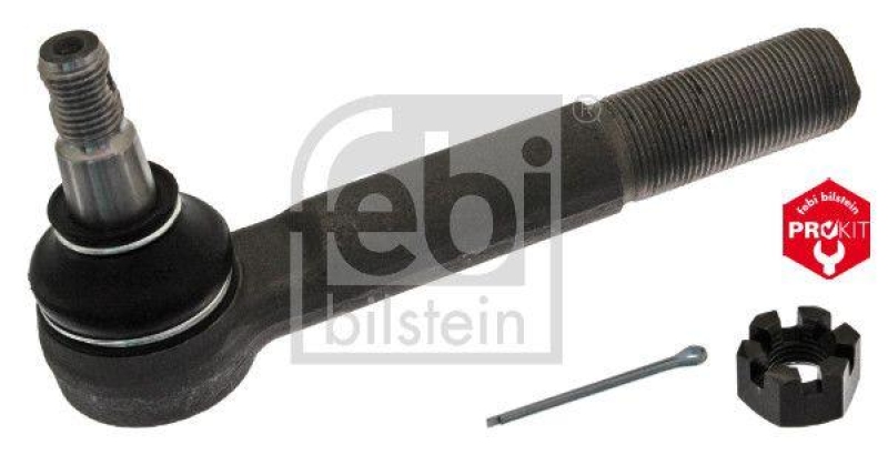 FEBI BILSTEIN 14219 Spurstangenendst&uuml;ck mit Kronenmutter und Splint f&uuml;r Mercedes-Benz