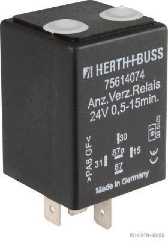 HERTH+BUSS 75614074 Zeitrelais 15 A, 5 pins